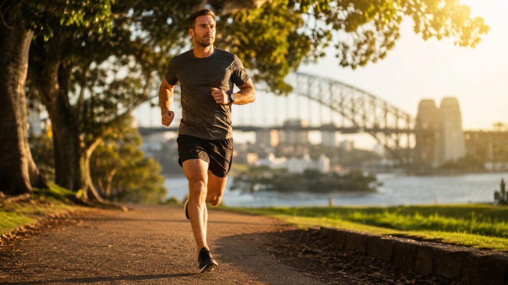 Sydney Runner training managing hip pain when running
